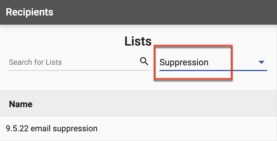 SM UG Lists supplistcampaign