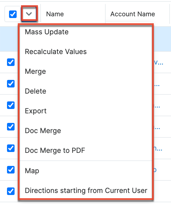 Opps LVMassActionsMenu