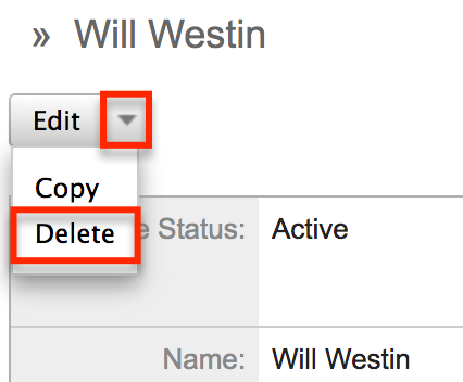 EE ActionsMenu Delete