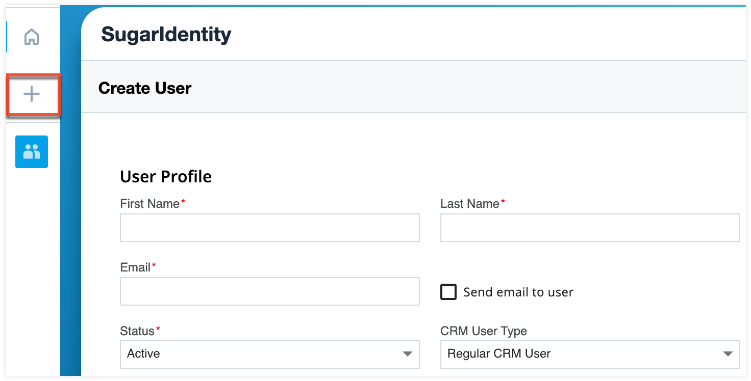 SugarIdentity_QuickCreateUser