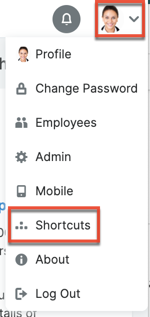 Open Shortcuts