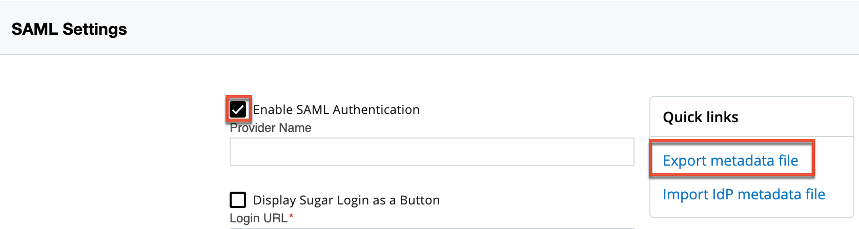 ConfiguringSSOWithAWSUsingSAML_SugarIdentity_ExportMetadataFile