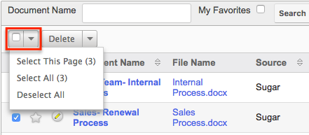 UI Legacy CheckboxSelection