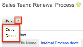 UI DetailView ActionsMenu