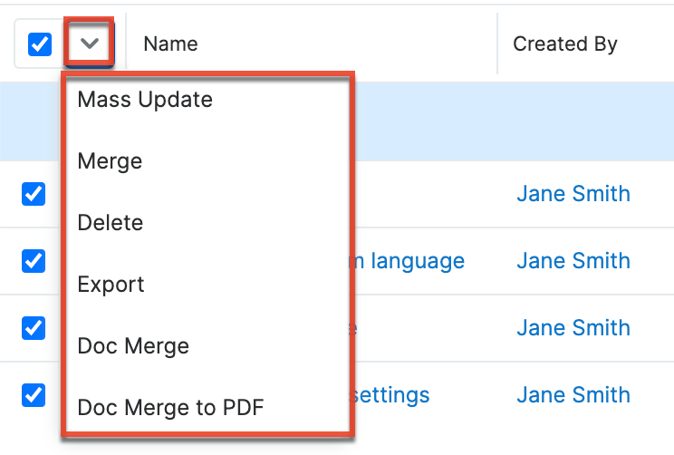 KBAdministration LVMassActionsMenu