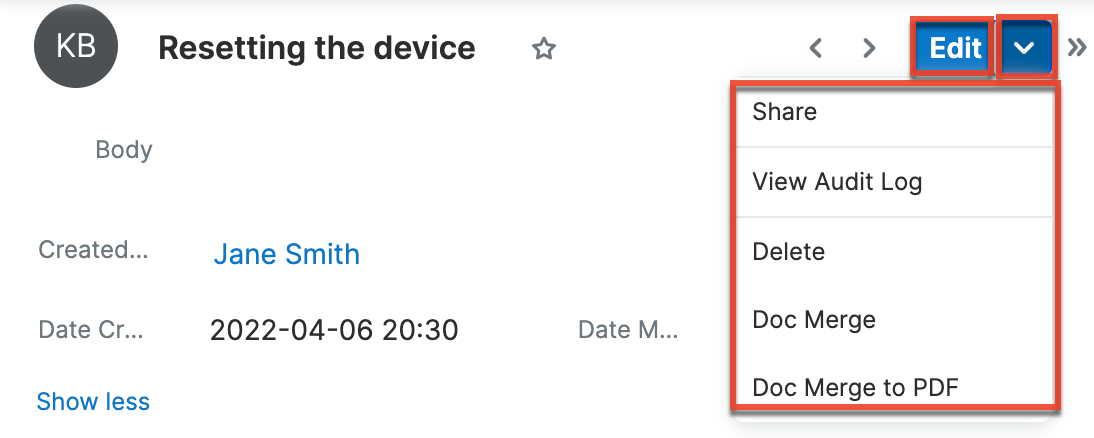 KBAdministration RVActionsMenu