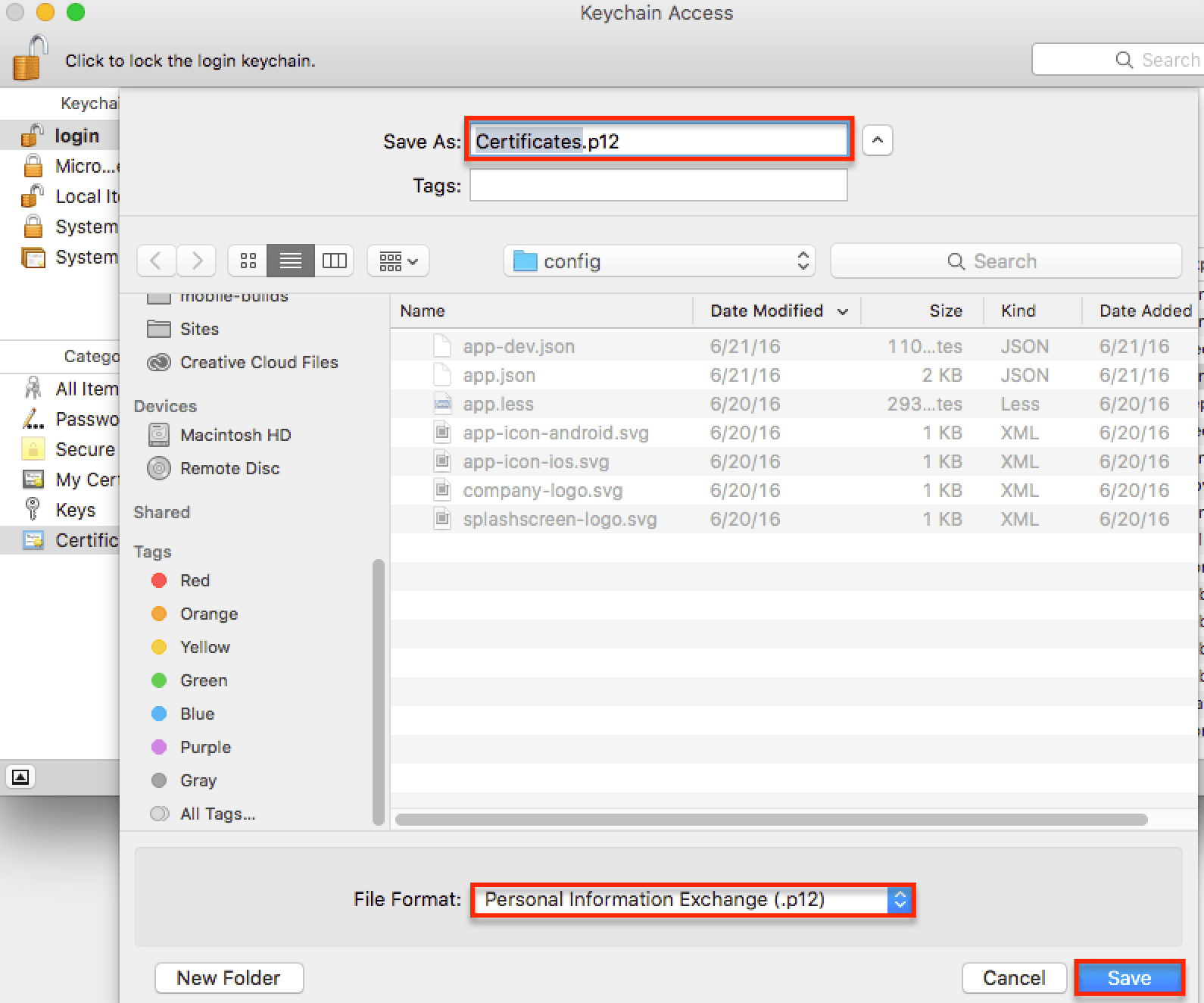 Binary ExportDetails