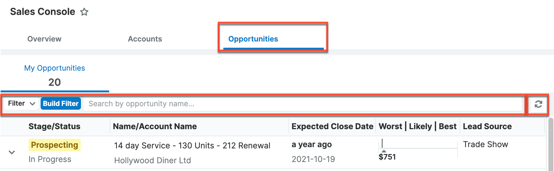 oppsconsolesearch