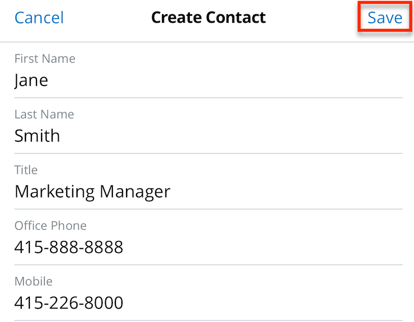 LeadConversion CreateContact