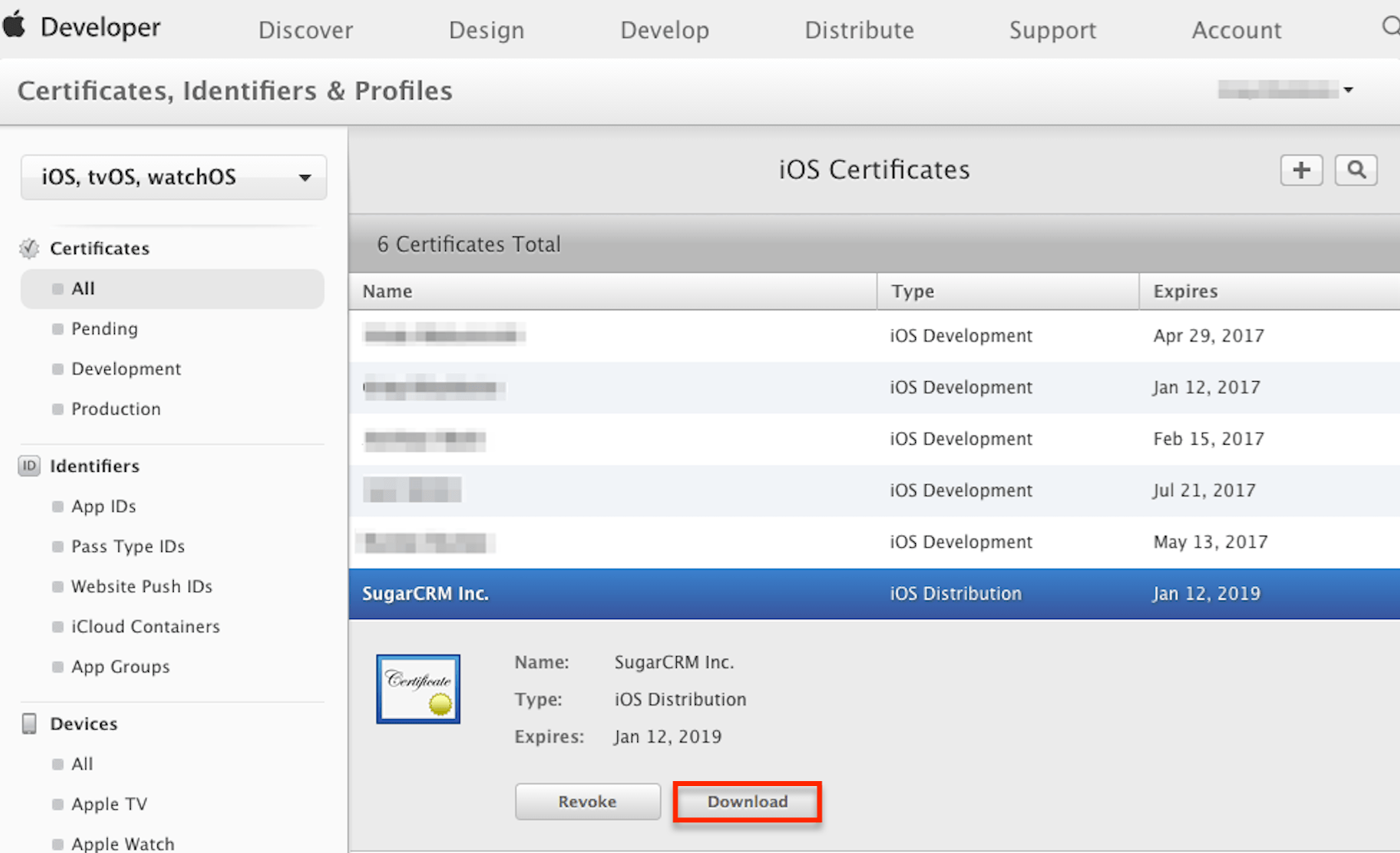 Binary iOS ClickDownload