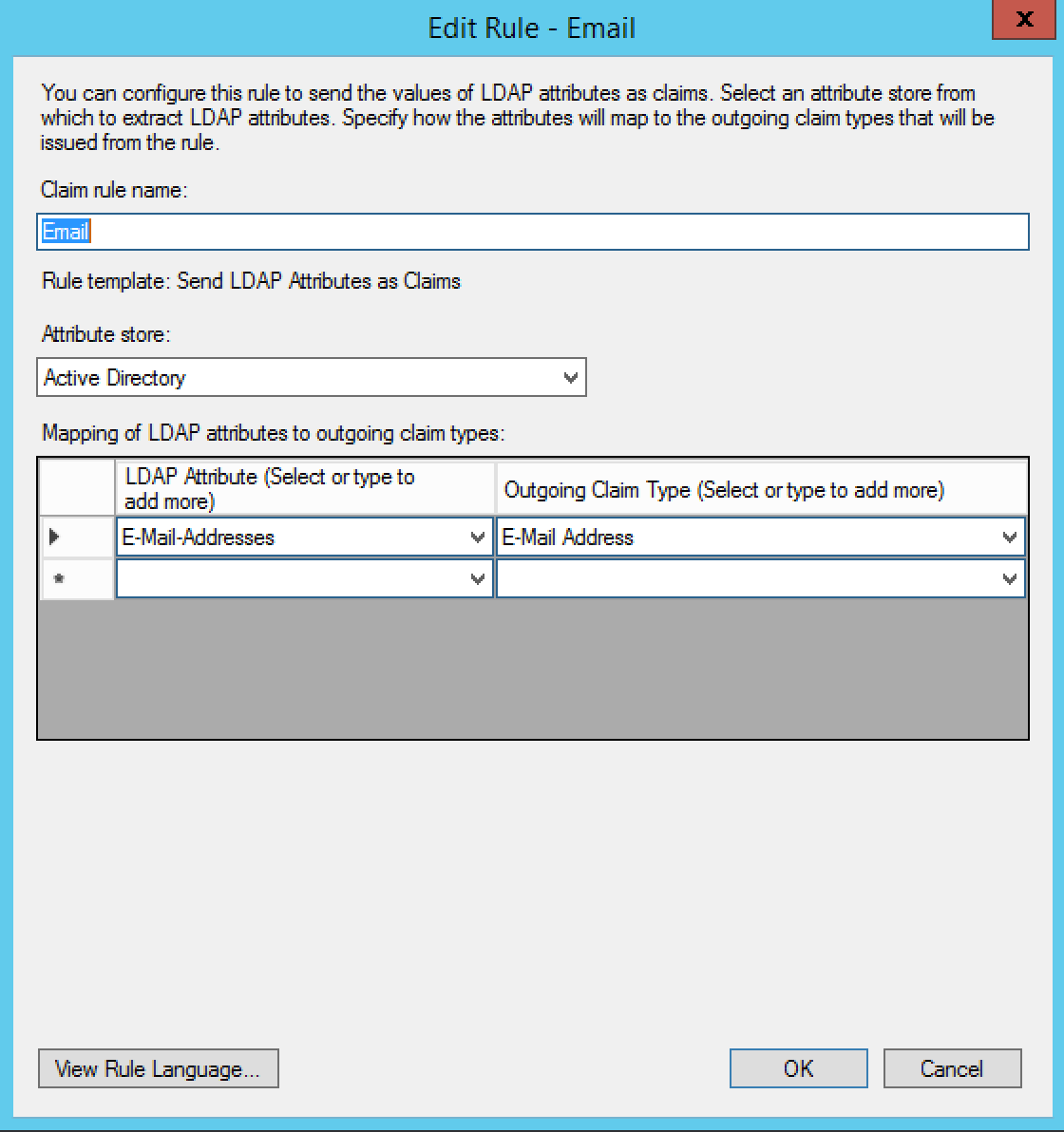 email transform rule