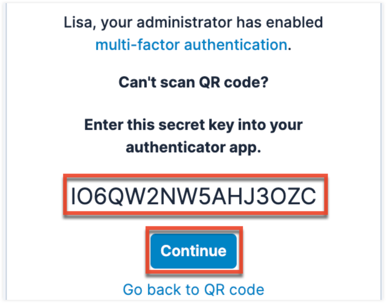 Sugar_GettingStarted_MFA_SecretKey