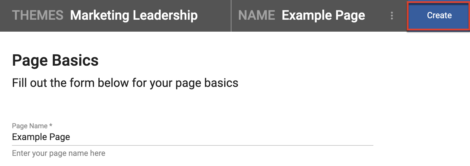 SM UG Pages page basics