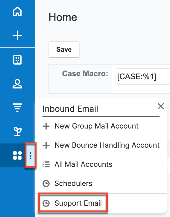 Recently Viewed menu