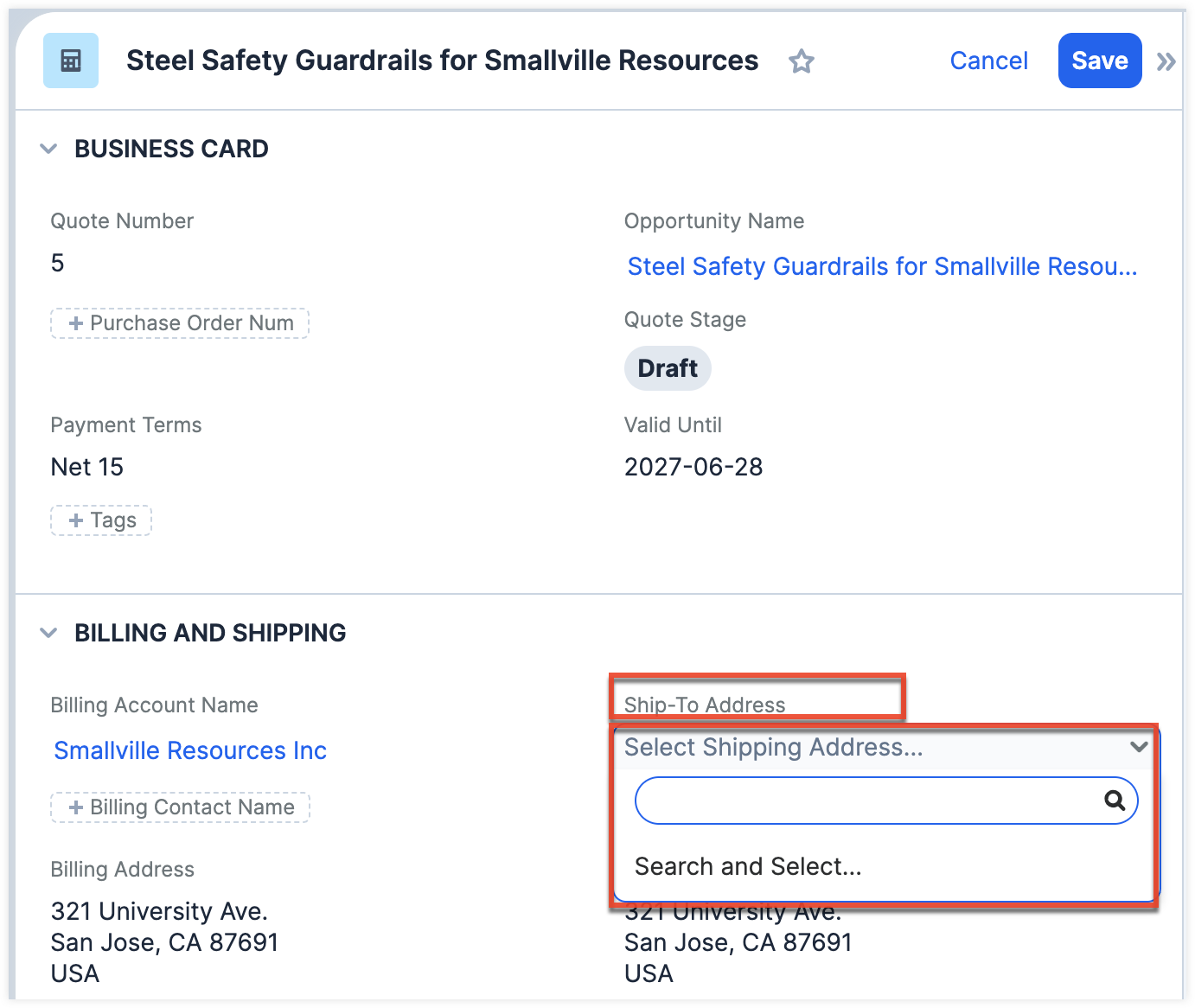 ShippingAddresses_ShippingAdressesAndQuotes