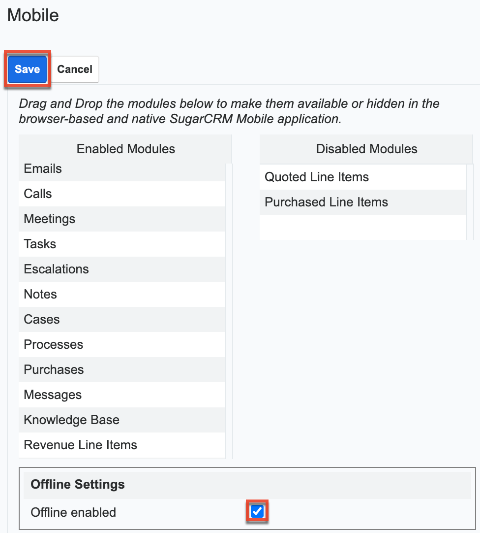 System EnablingOfflineMobileAccess