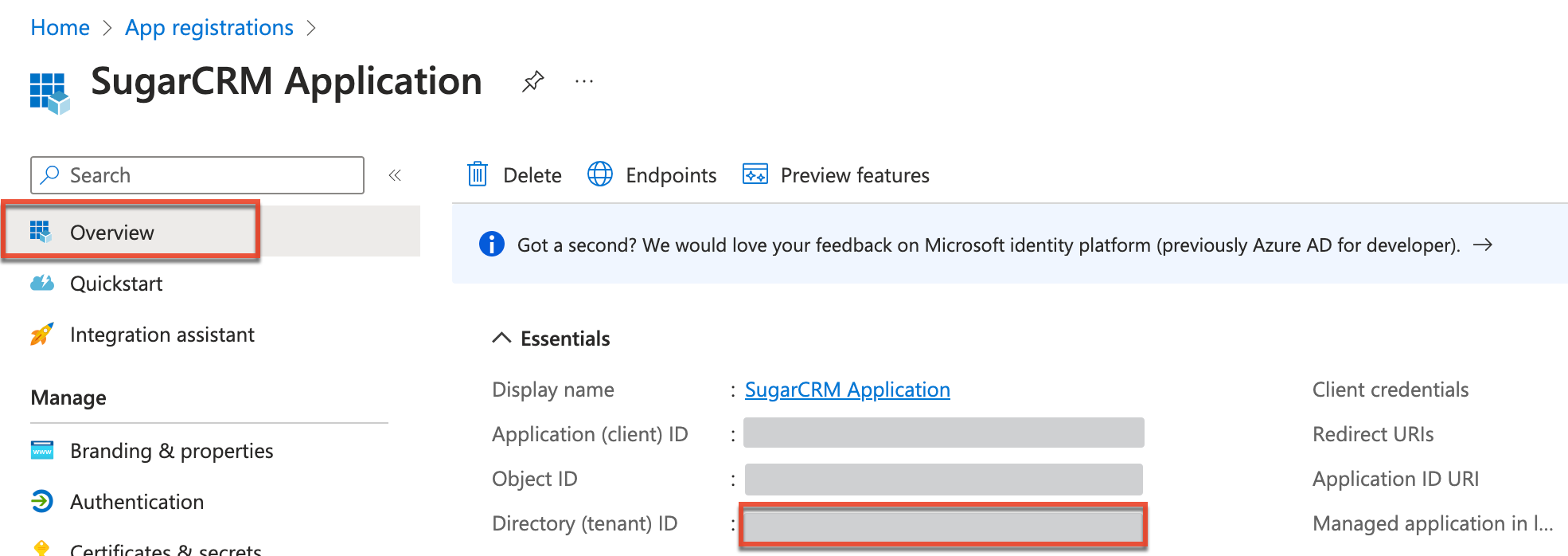 IntegratingWithMicrosoftConnectorForAdmins_TenantID