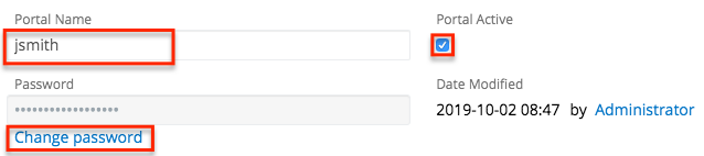 SugarPortalDeployment Contacts PortalActive