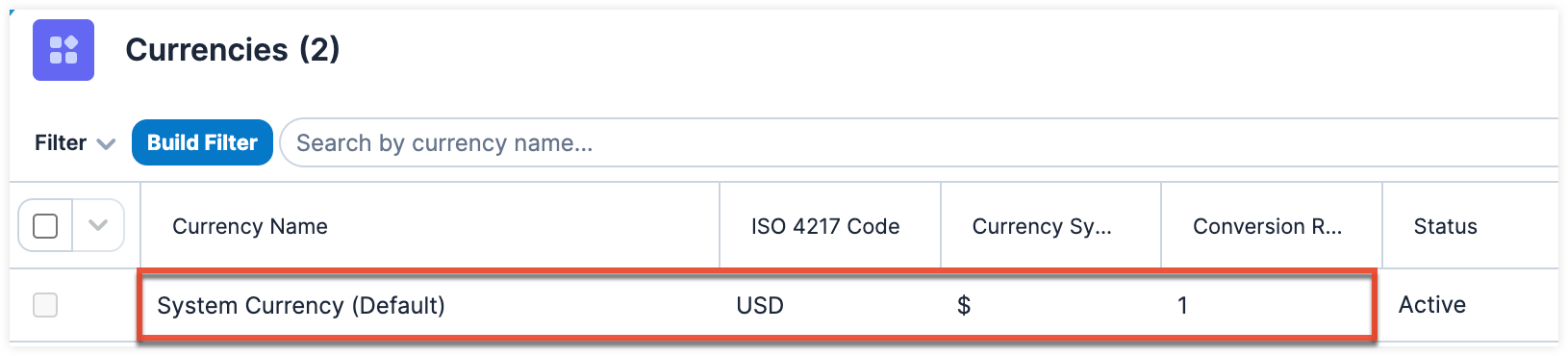 SugarForSyspro_SystemCurrency