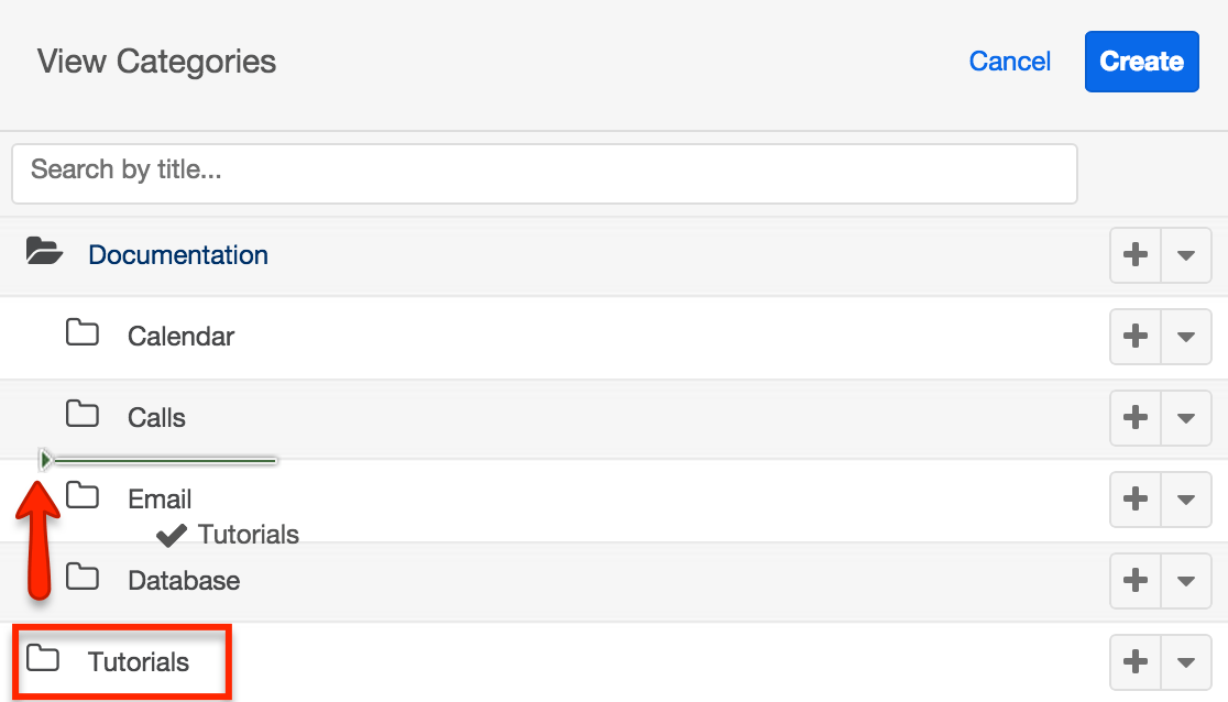 Drag Drop Categories