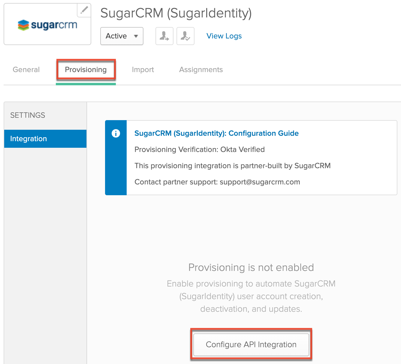 Okta SCIM ProvisioningTab5