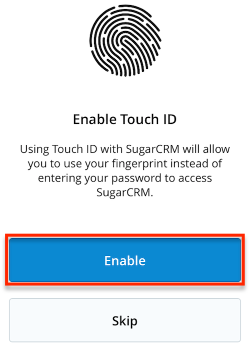 TouchID