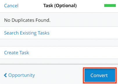 LeadConversion Convert