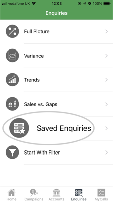 How to pin a saved enquiry 2-01