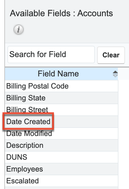 Target module filters