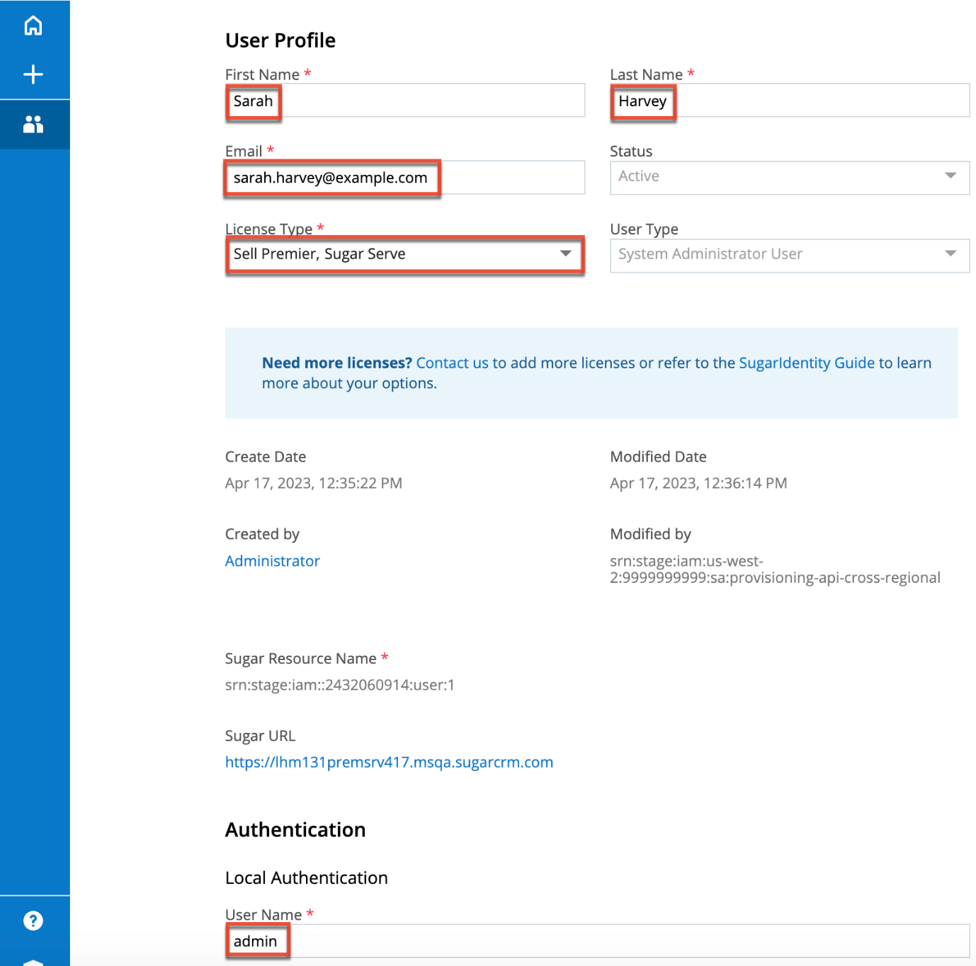 ActivatingSellPremier_SugarIdentity_AdminUserRecord.png