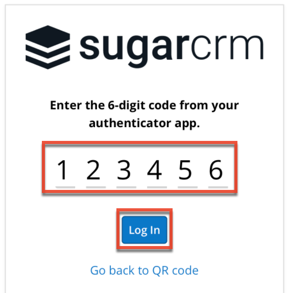 Mobile LoginMFA CodeScreen