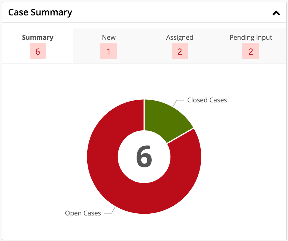 DD CaseSummaryDashlet