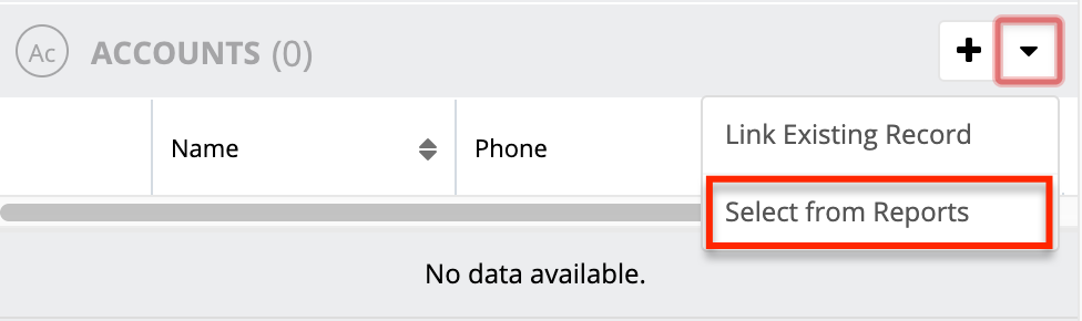 TL Select From Reports