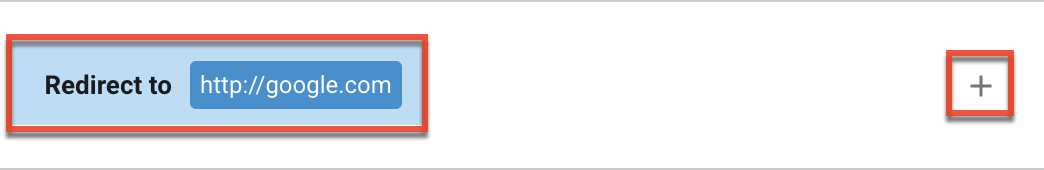 New push to object form action