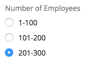 UI EditingFields Radio