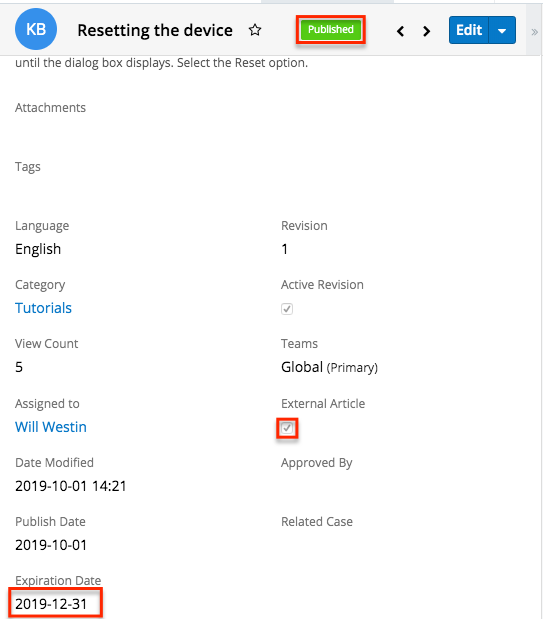 SugarPortalDeployment KB Article