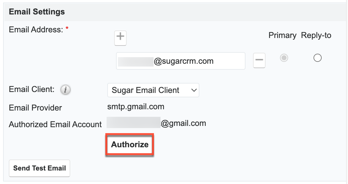 user profile auth email