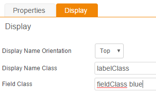 CSS class names