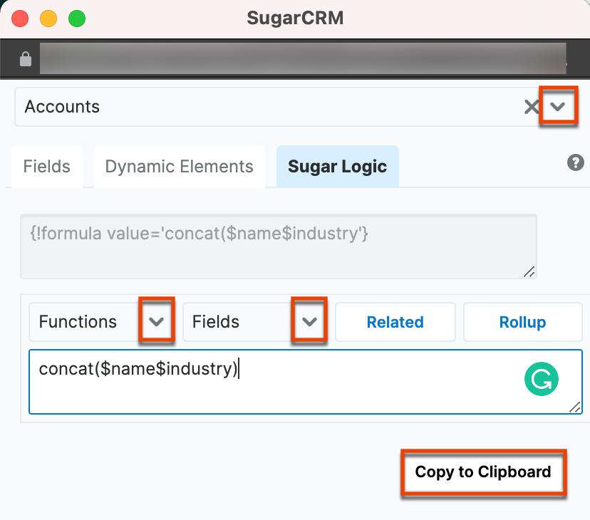 docmerge formula
