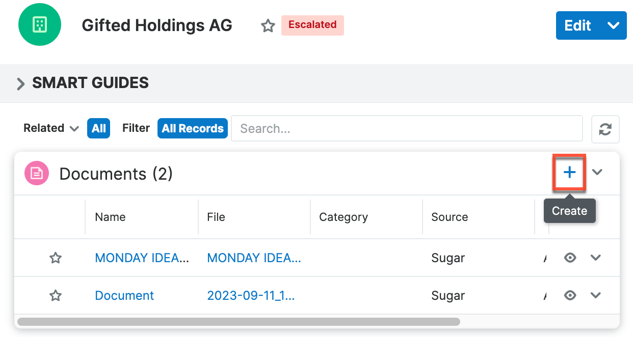 create-document-account-subpanel