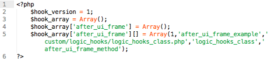 Health Check Error: Logic hook after_ui_frame detected - Sugar Support