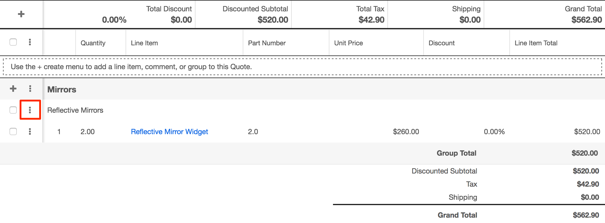GroupListActionRow