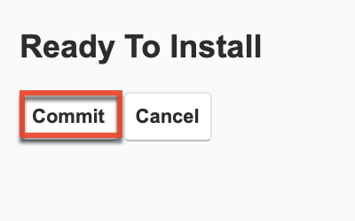 Click Commit
