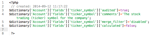 Health Check Error: Field type missing - Sugar Support