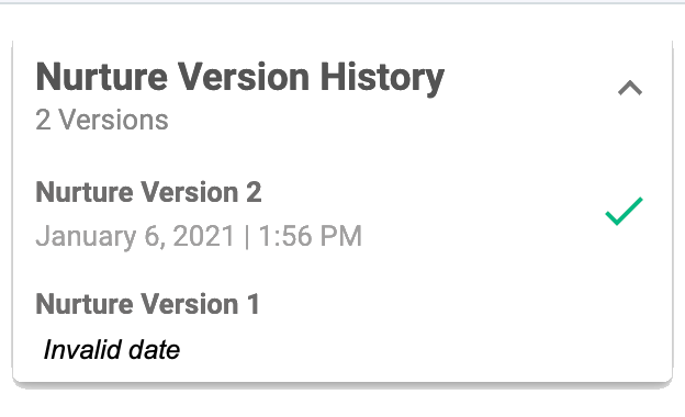SM UG NB20 versionlist invalid