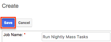 Scheduler DetailView ActionsMenu Copy Save