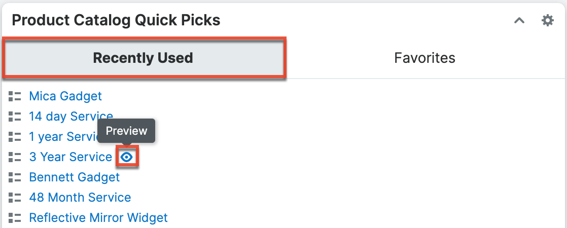 ProductCatalogQP FavoritingProducts Preview1
