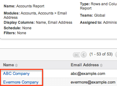 viewing via reports-tiny