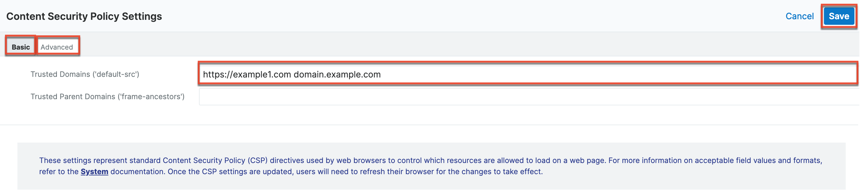 CSPSettings Basic Advanced1
