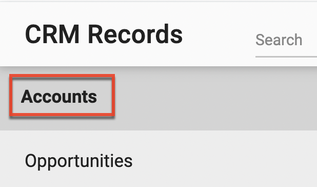 accountstabinCRMRecords